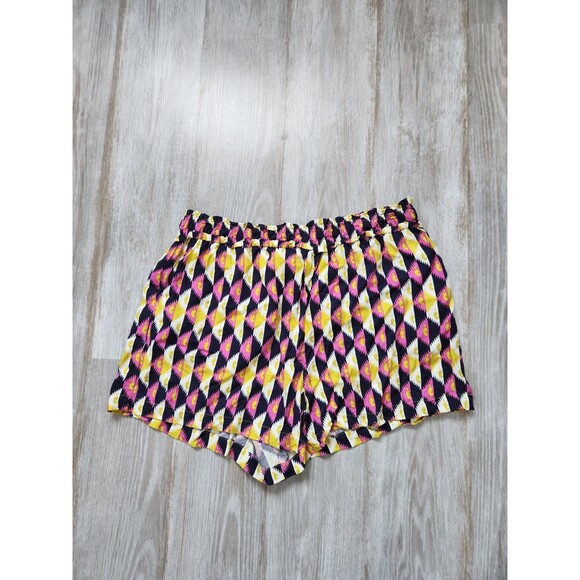 Anthropologie Easy Traveler Shorts Multicolor Elastic Waist Pockets Flowy Boho L - Picture 2 of 10
